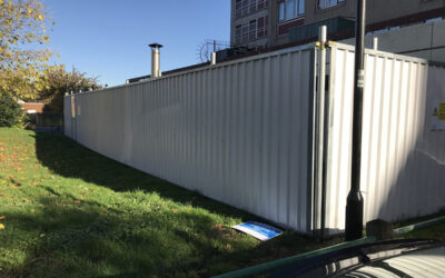 Site Hoarding for Professional Construction Sites: The Benefits of Rethync’s Multisite Steel Hoarding