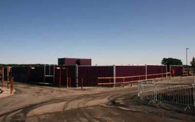 Steel Hoarding for Compounds: The Benefits of Site Hoarding