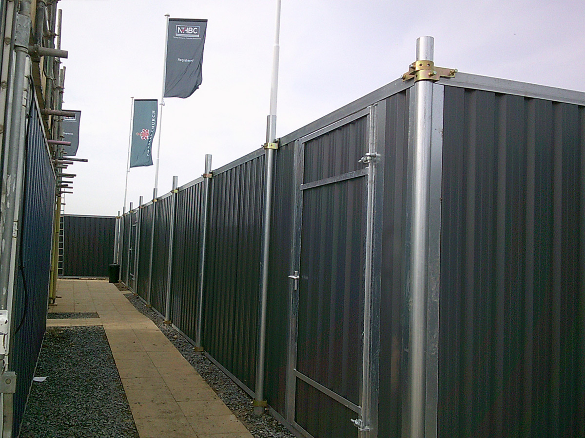 Construction Site Pedestrian Gate