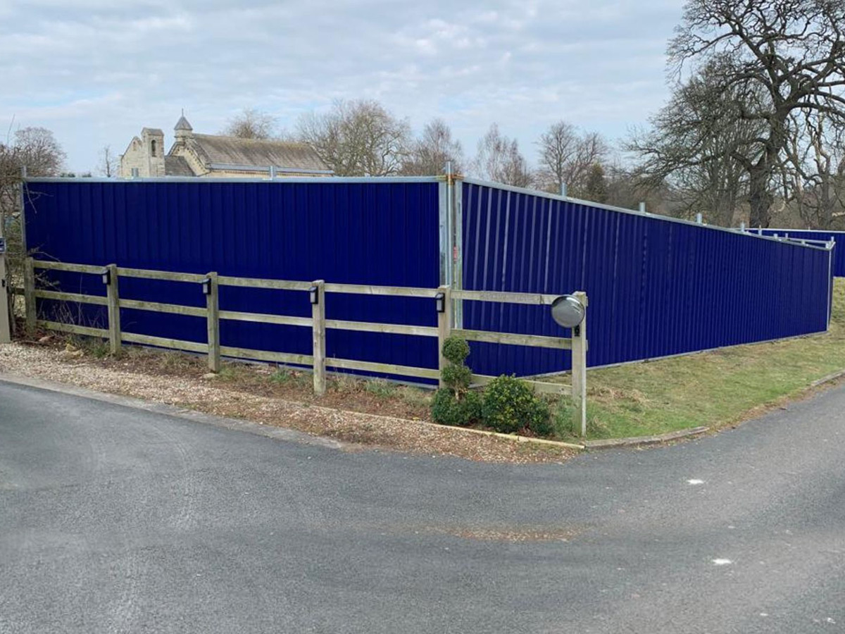 Sustainable Site Hoarding