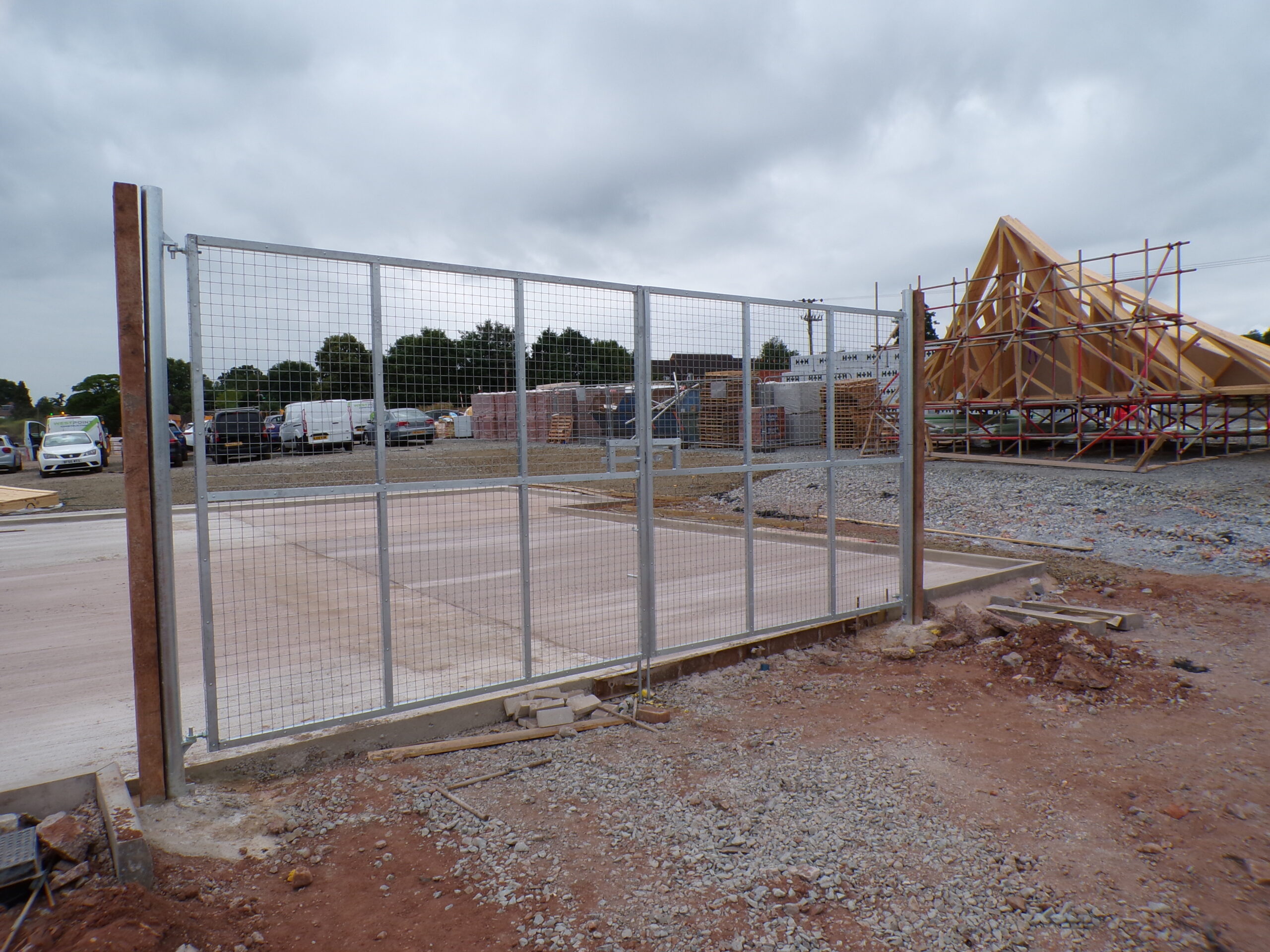 Mesh Site Gates