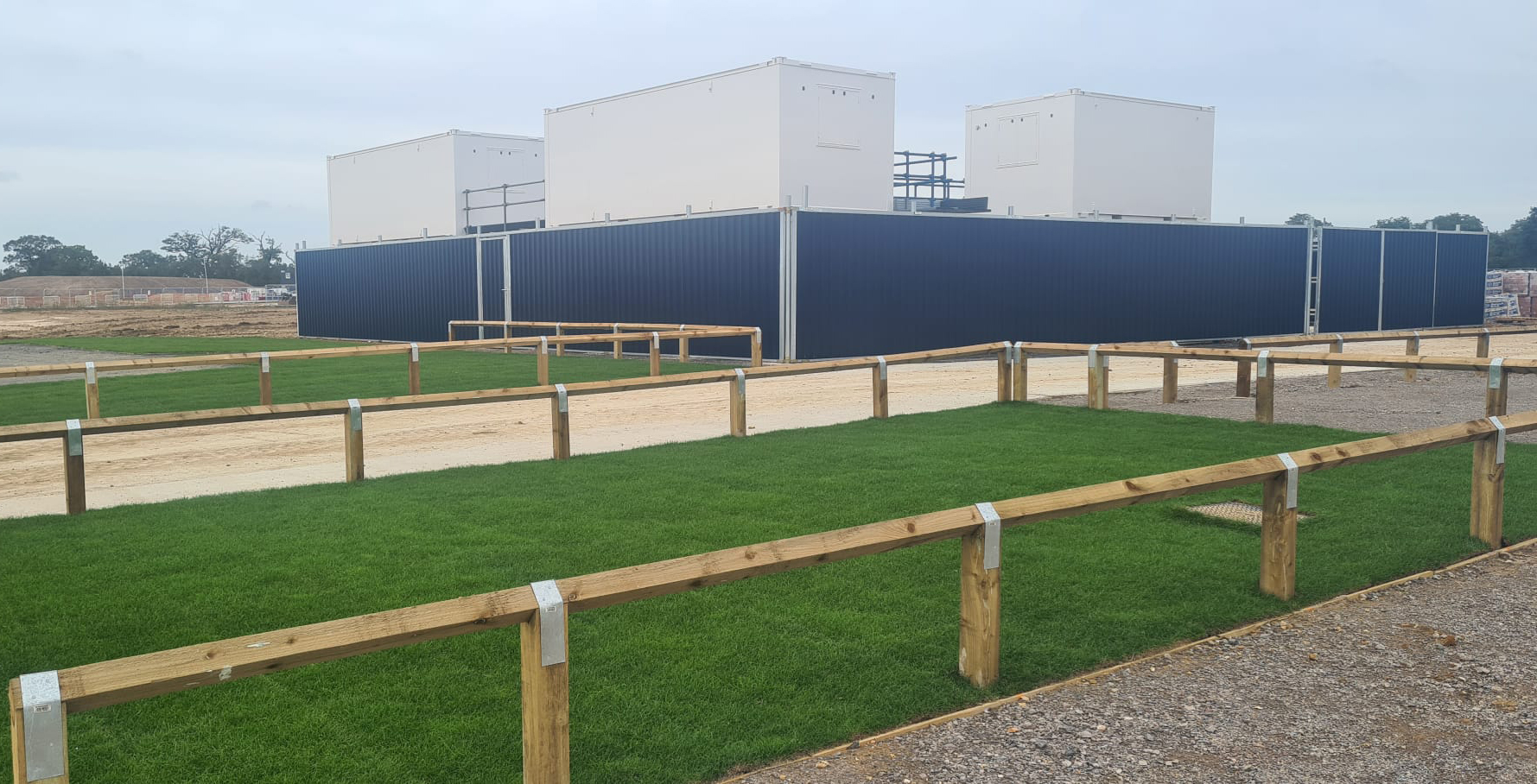 types of fencing for new build construction sites